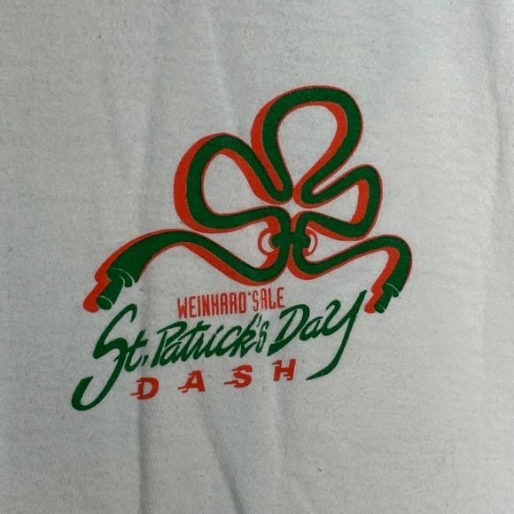 Vintage 90s St Patrick’s Day Running Marathon Shirt XL - Picture 3 of 8